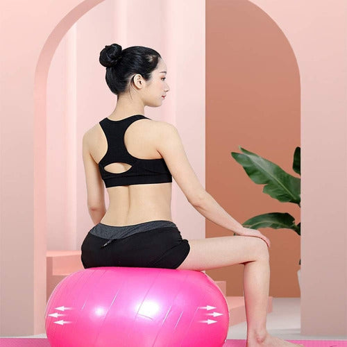 Pelota Pilates 55cm Pelota Yoga Pelota Pilates Ejercicio