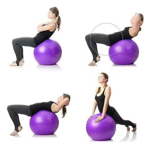Pelota Pilates 55cm Pelota Yoga Pelota Pilates Ejercicio