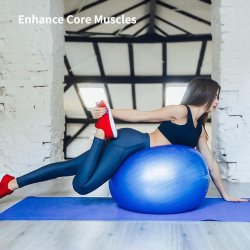 Pelota Pilates 55cm Pelota Yoga Pelota Pilates Ejercicio