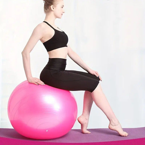 Pelota Pilates 55cm Pelota Yoga Pelota Pilates Ejercicio