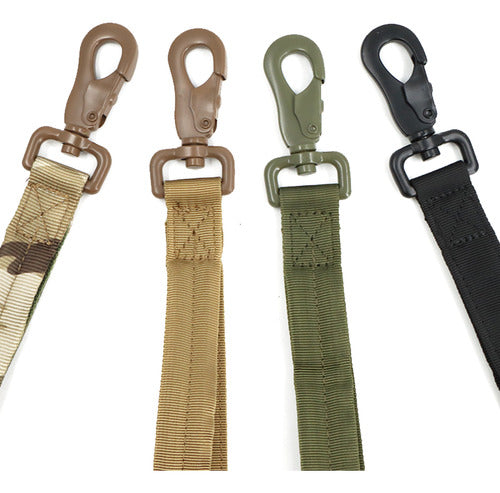 Correa Táctica Resistente Ajustable Doble Asa Para Perros