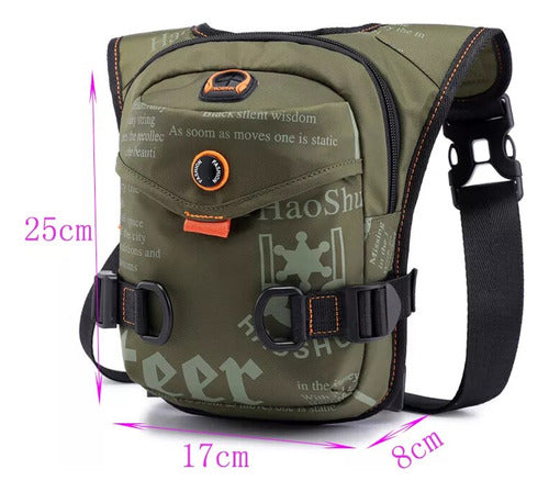 Bolso Impermeable Banano Bandolero De Pierna Deportivo