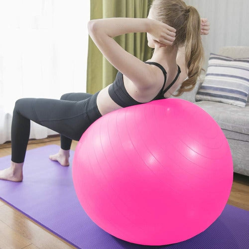 Pelota Pilates 55cm Pelota Yoga Pelota Pilates Ejercicio