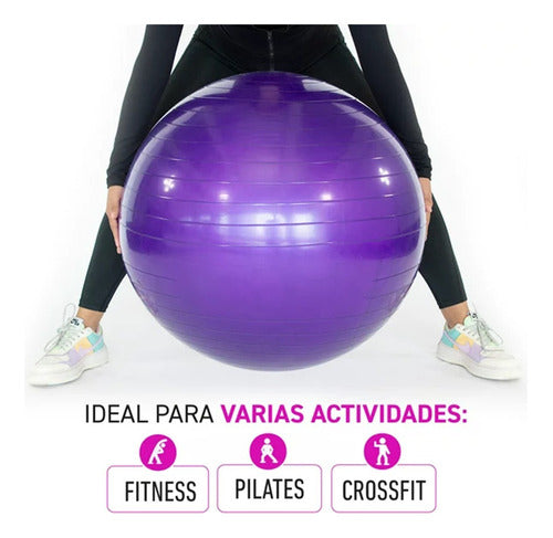 Pelota Pilates 55cm Pelota Yoga Pelota Pilates Ejercicio