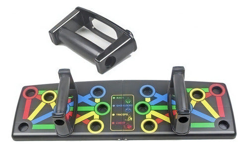 Tablero Full Flexiones De Brazos - Push Up Profesional / Fit